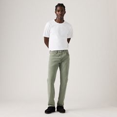 502™ Taper Selvedge Men's Jeans — Tumbled Sea Glass Garment Dye - Green 5