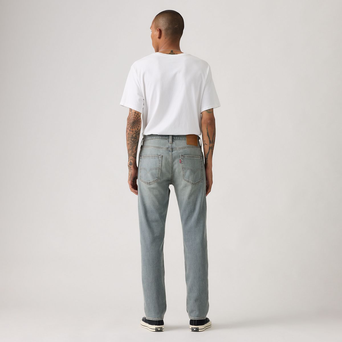 502™ Taper Selvedge Men's Jeans — Silent Echo - Medium Wash