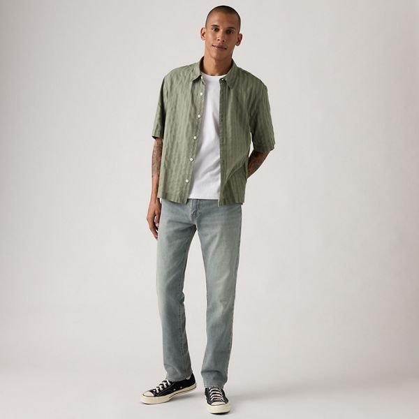 502™ Taper Selvedge Men's Jeans — Silent Echo - Medium Wash