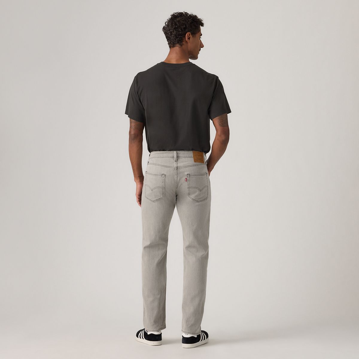 502™ Taper Selvedge Men's Jeans — Silver Haze Lightwieght - Grey