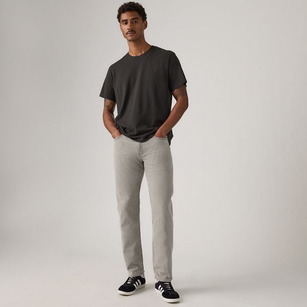 502™ Taper Selvedge Men's Jeans — Silver Haze Lightwieght - Grey