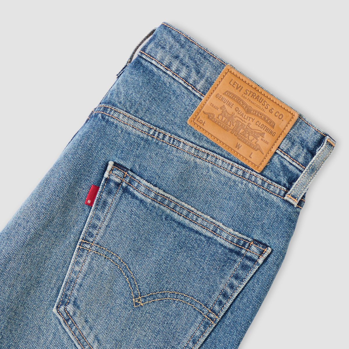 502™ Taper Selvedge Men's Jeans — All The Best Selvedge - Medium Wash