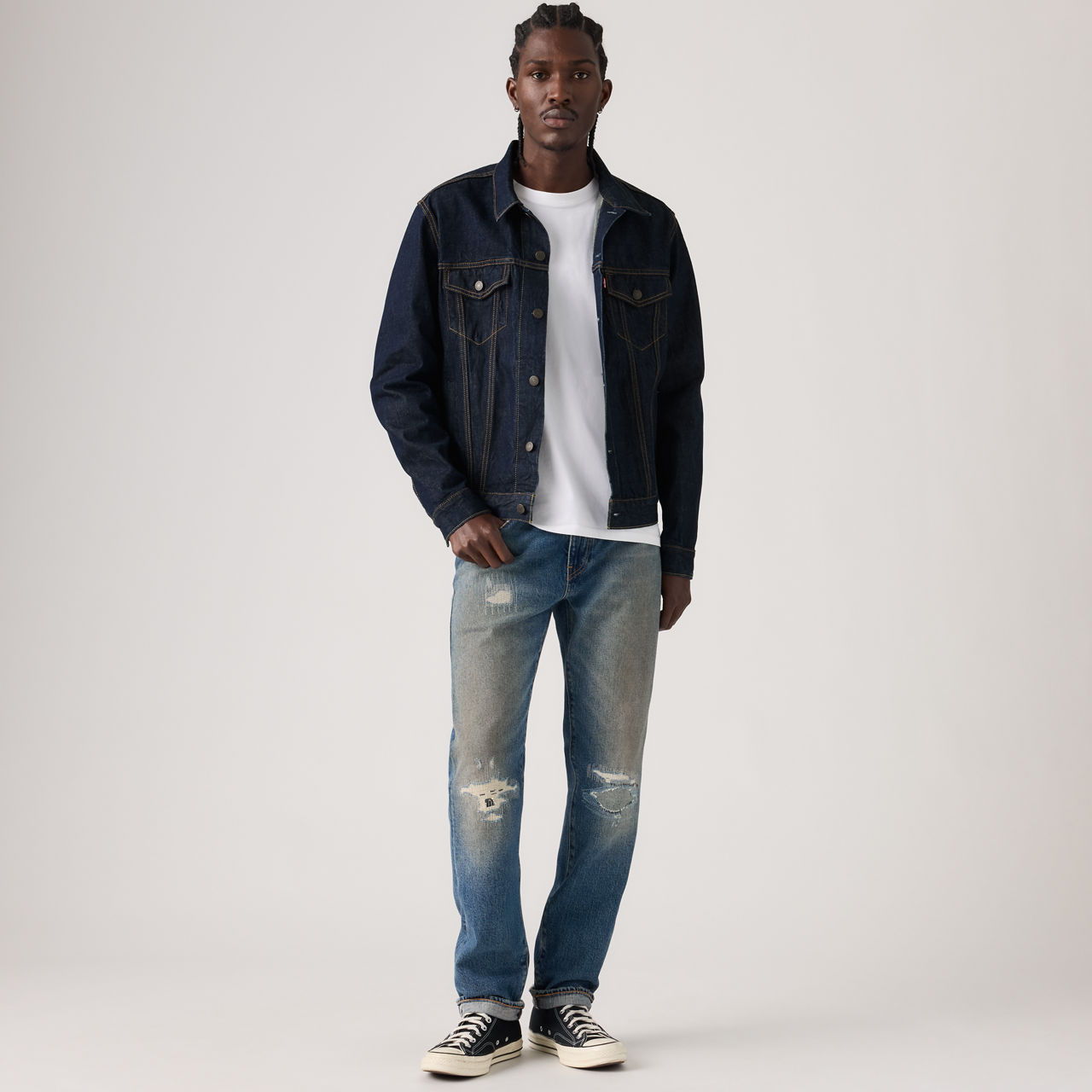 502MC Jean fuselé pour homme 4