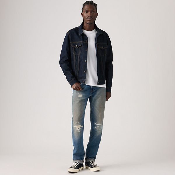502™ Taper Selvedge Men's Jeans — All The Best Selvedge - Medium Wash