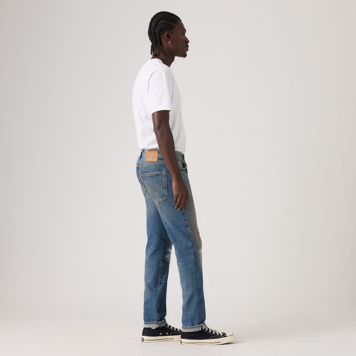 502™ Taper Selvedge Men's Jeans — All The Best Selvedge - Medium Wash