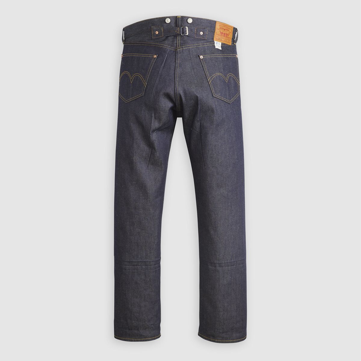 1933 501® Original Selvedge Men's Jeans — Rigid Selvedge - Dark Wash