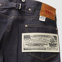 1933 501® Original Selvedge Men's Jeans — Rigid Selvedge - Dark Wash 10