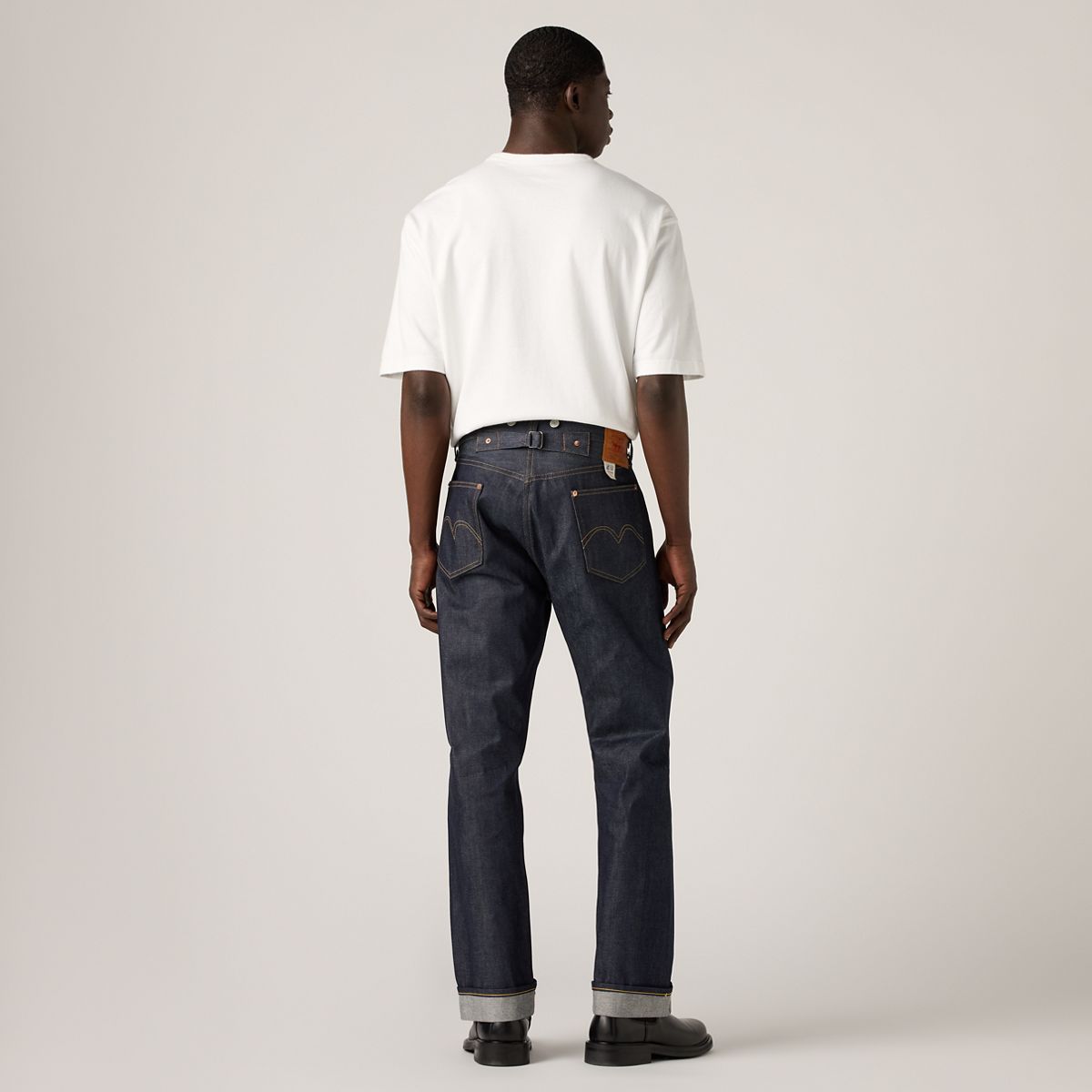 1933 501® Original Selvedge Men's Jeans — Rigid Selvedge - Dark Wash