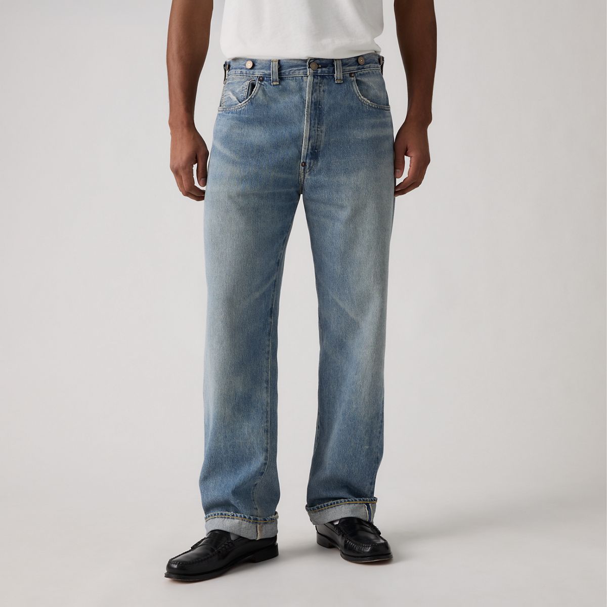 1933 501® Original Selvedge Men's Jeans — Agregado - Medium Wash