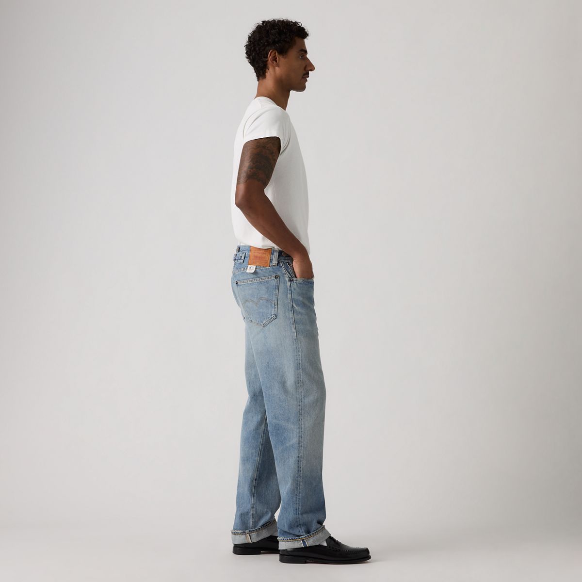 1933 501® Original Selvedge Men's Jeans — Agregado - Medium Wash