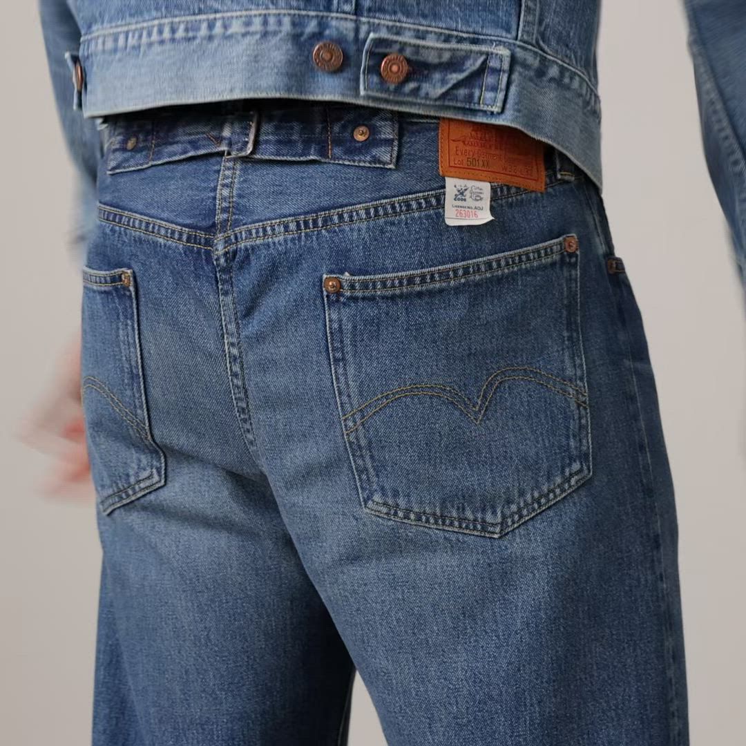 1933 501® Original Selvedge Men's Jeans - Dark Wash | Levi's® US