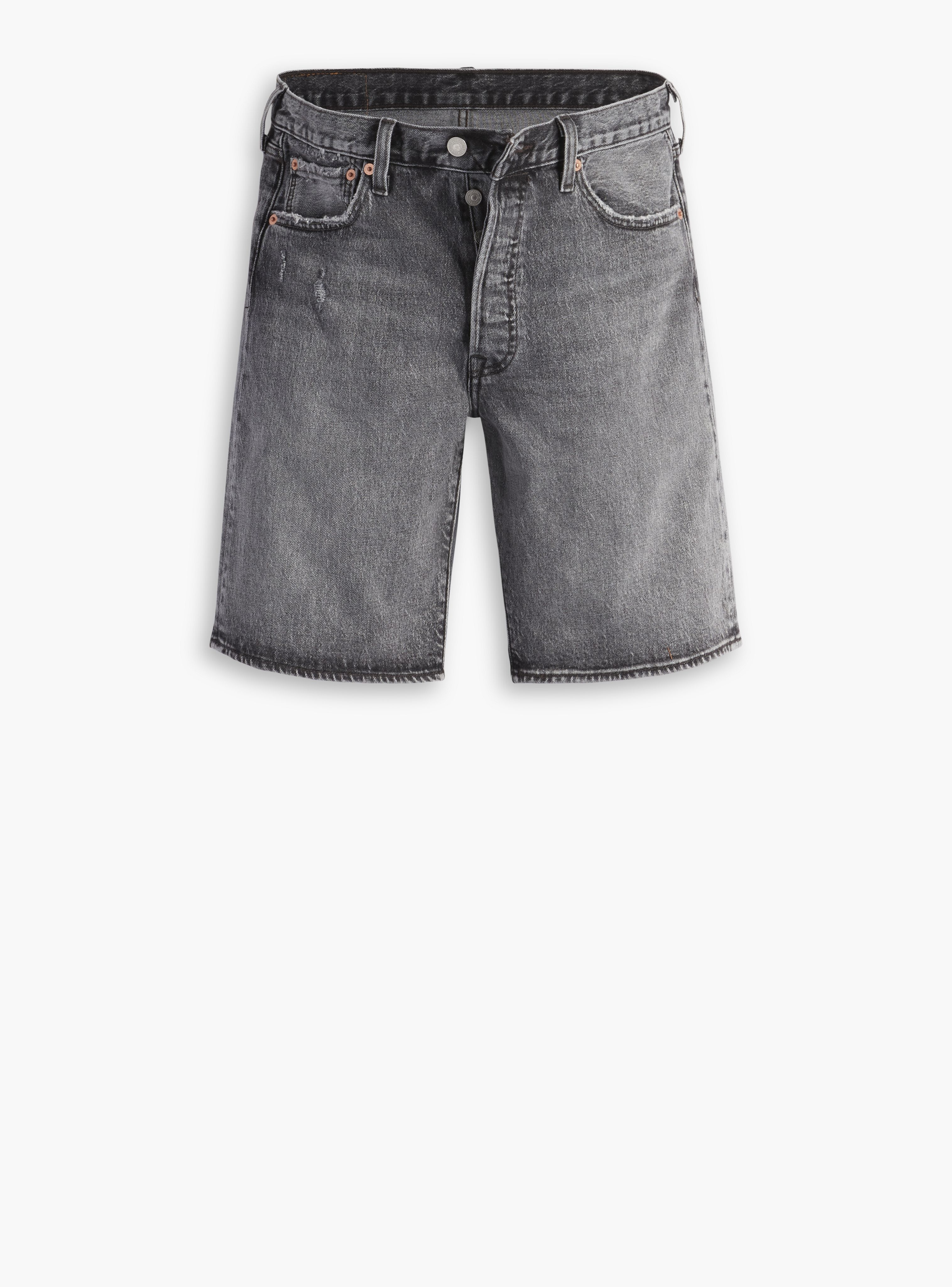 パンツ BOHEMSEO DESTROYED GRAY DENIM SHORTS BOHEMIAN SEOUL】BOHEMSEO DESTROYED GRAY DENIM SHORTS (BOHEMSEO