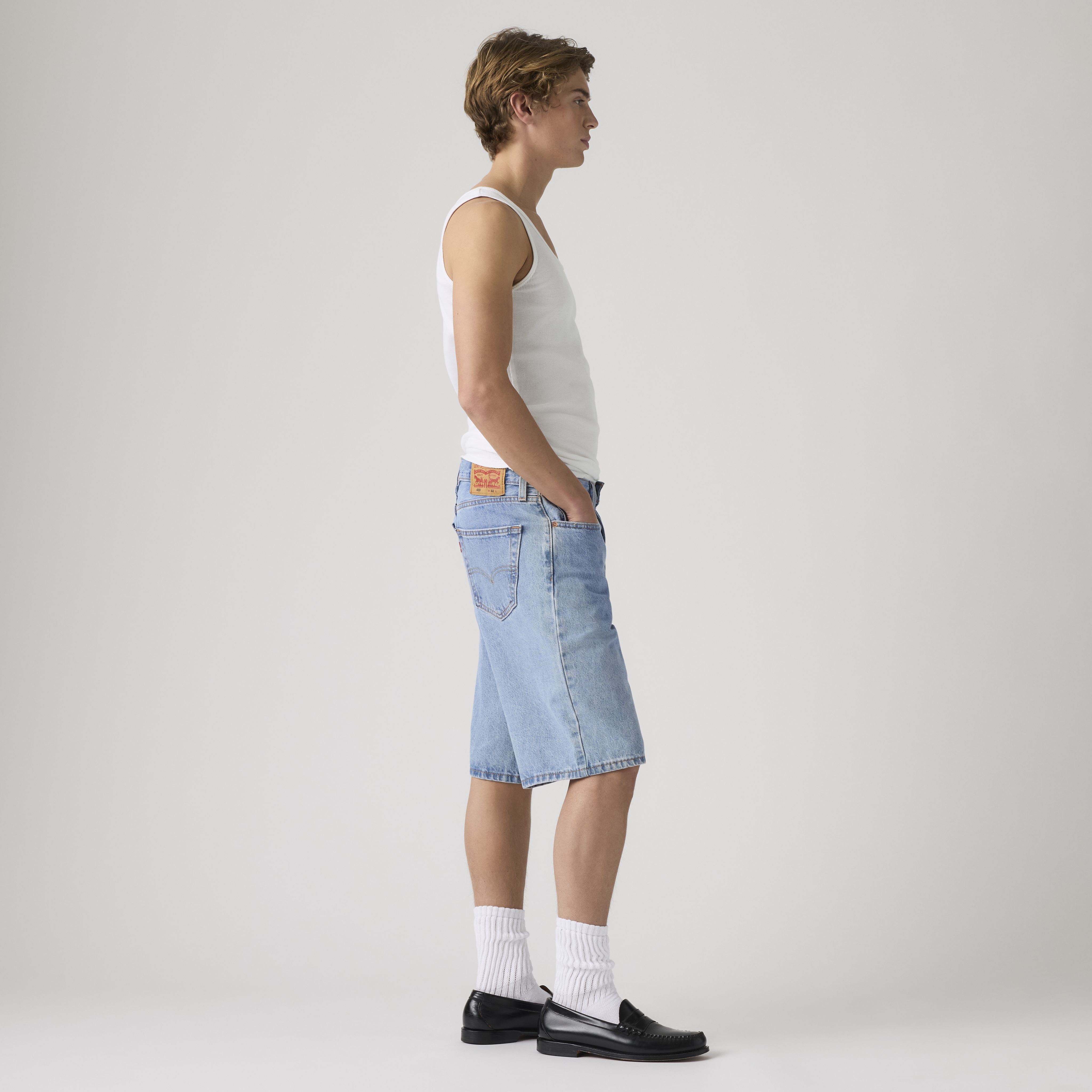 Short jean 469 ample pour homme 4