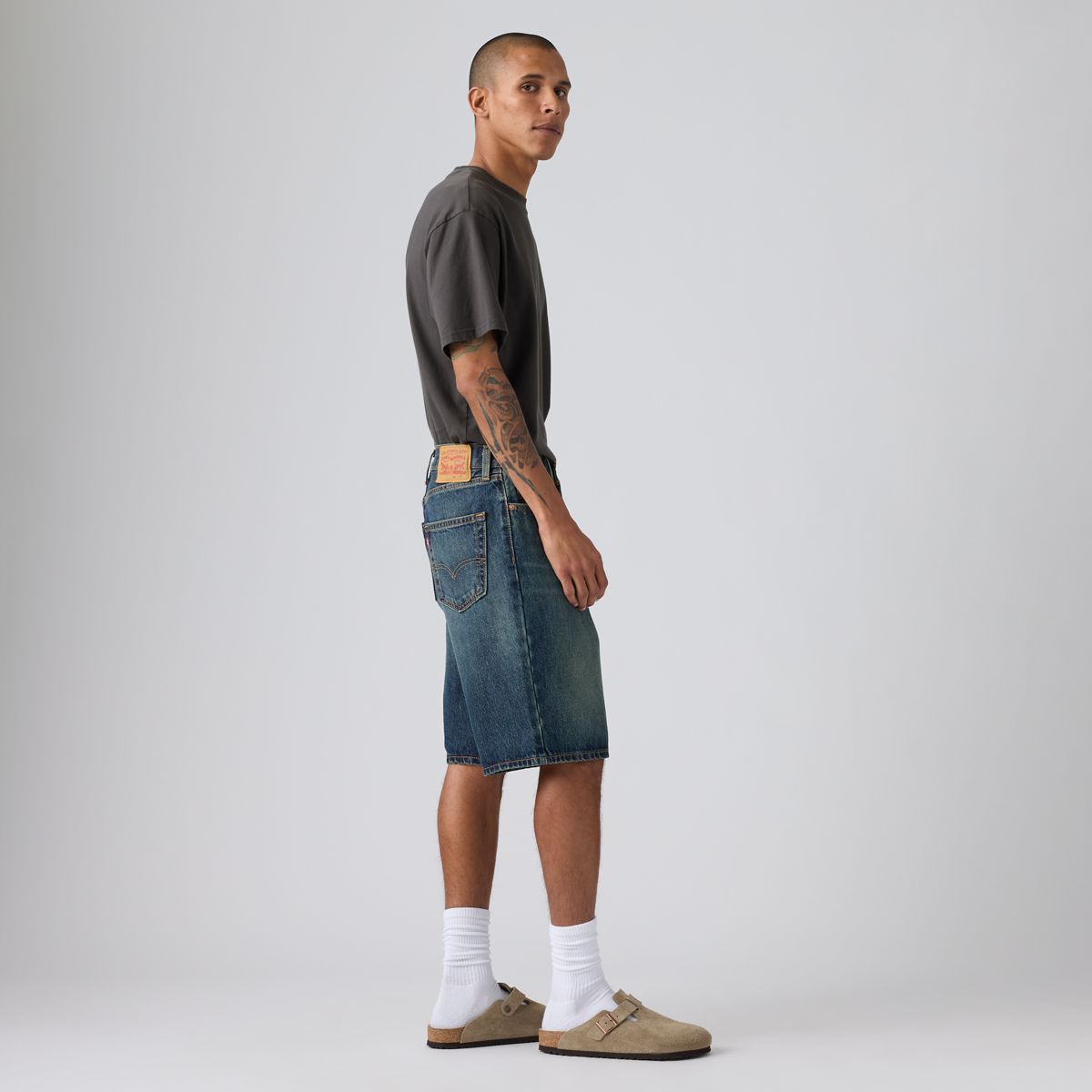 469 Loose 12" Men's Shorts — Vintage Story - Dark Wash