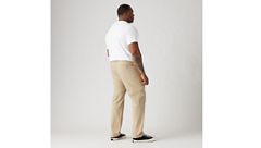 XX Chino Standard Taper Pants (Big & Tall) — True Chino - Brown 1