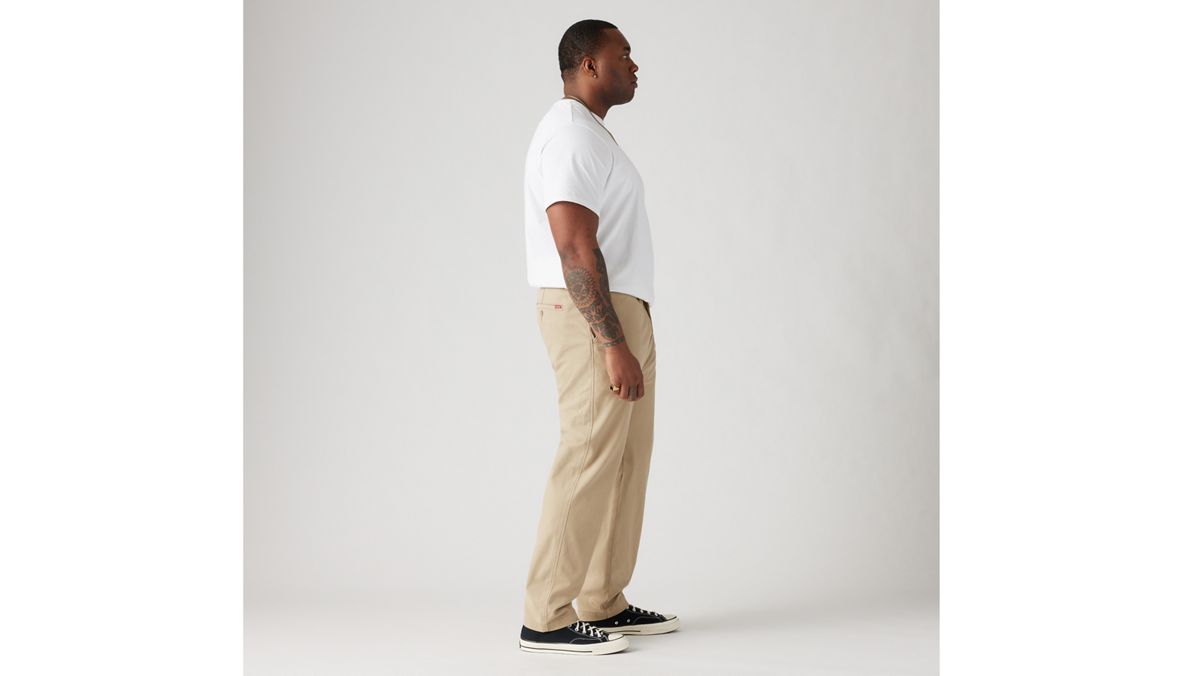 XX Chino Standard Taper Pants (Big & Tall) — True Chino - Brown