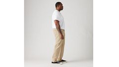 XX Chino Standard Taper Pants (Big & Tall) — True Chino - Brown 2