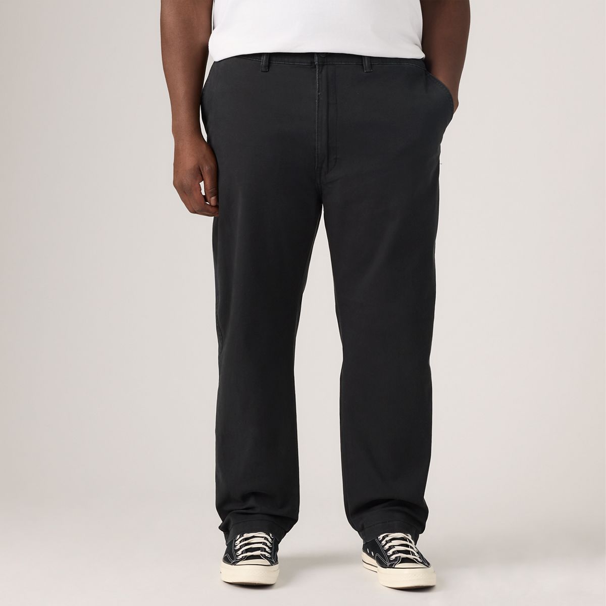 XX Chino Standard Taper Pants (Big & Tall) — Mineral Black - Black