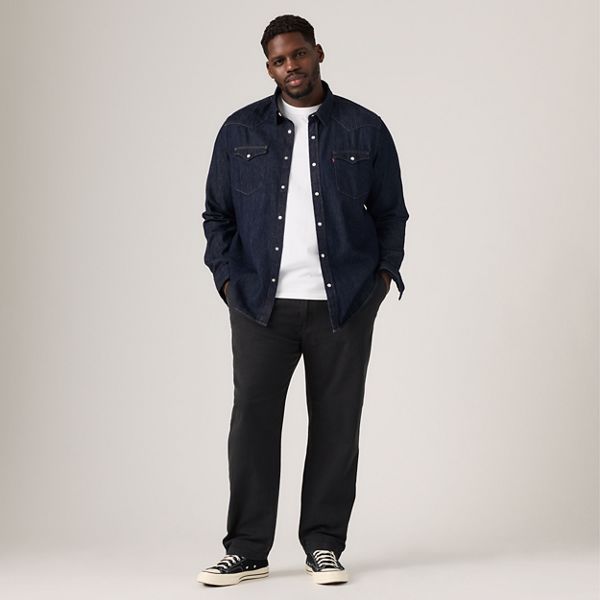 XX Chino Standard Taper Pants (Big & Tall) — Mineral Black - Black