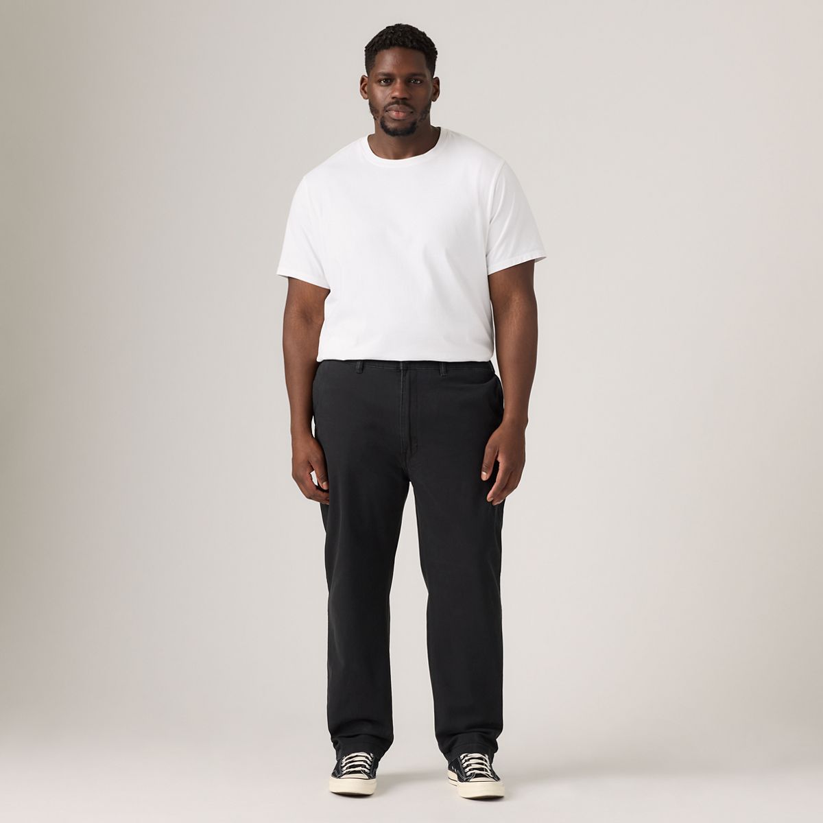 XX Chino Standard Taper Pants (Big & Tall) — Mineral Black - Black