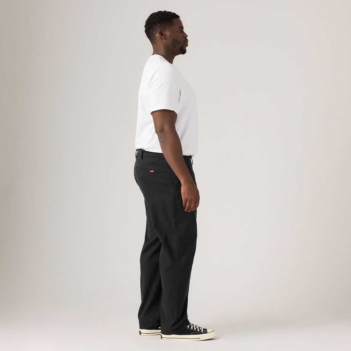 XX Chino Standard Taper Pants (Big & Tall) — Mineral Black - Black
