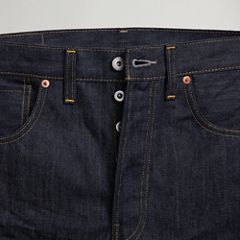 1944 501® Original Selvedge Men's Jeans — Dark Indigo Organic - Dark Wash 9