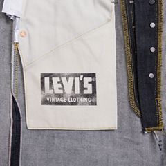 1944 501® Original Selvedge Men's Jeans — Dark Indigo Organic - Dark Wash 10