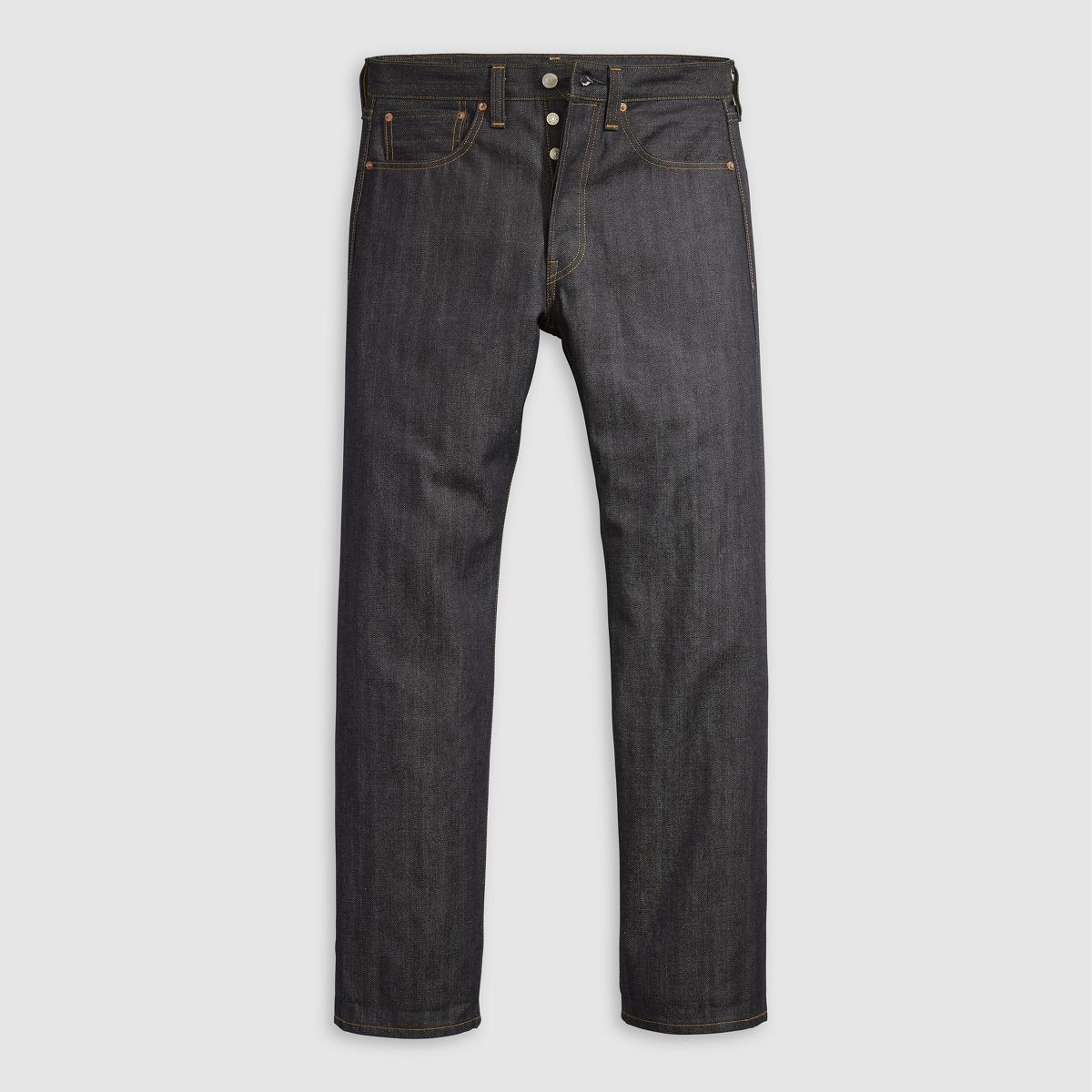 1947 501® Original Selvedge Men's Jeans — Dark Indigo Organic - Dark Wash