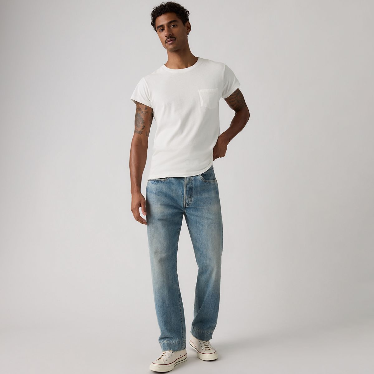1947 501® Original Men's Jeans — Maleta - Light Wash