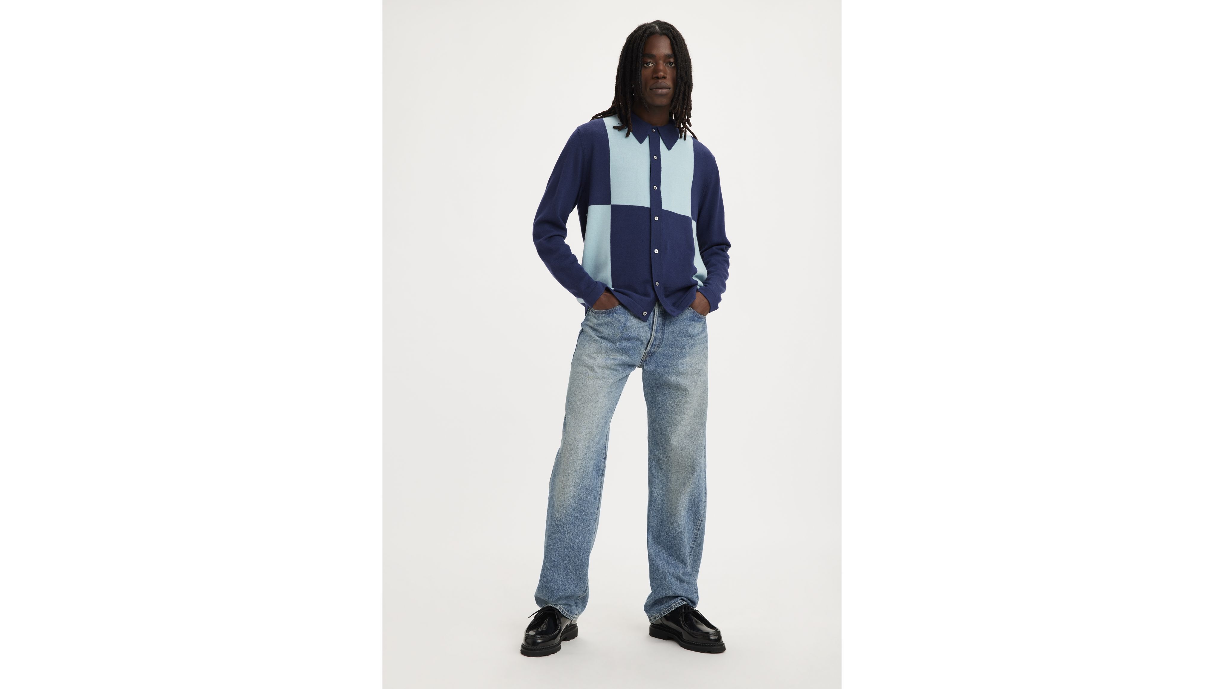 LEVI’S LVC 1955 ウォーンハードカスタマイズド55501 W32 1955 501® Original Men's Jeans - Medium Wash | Levi's® US
