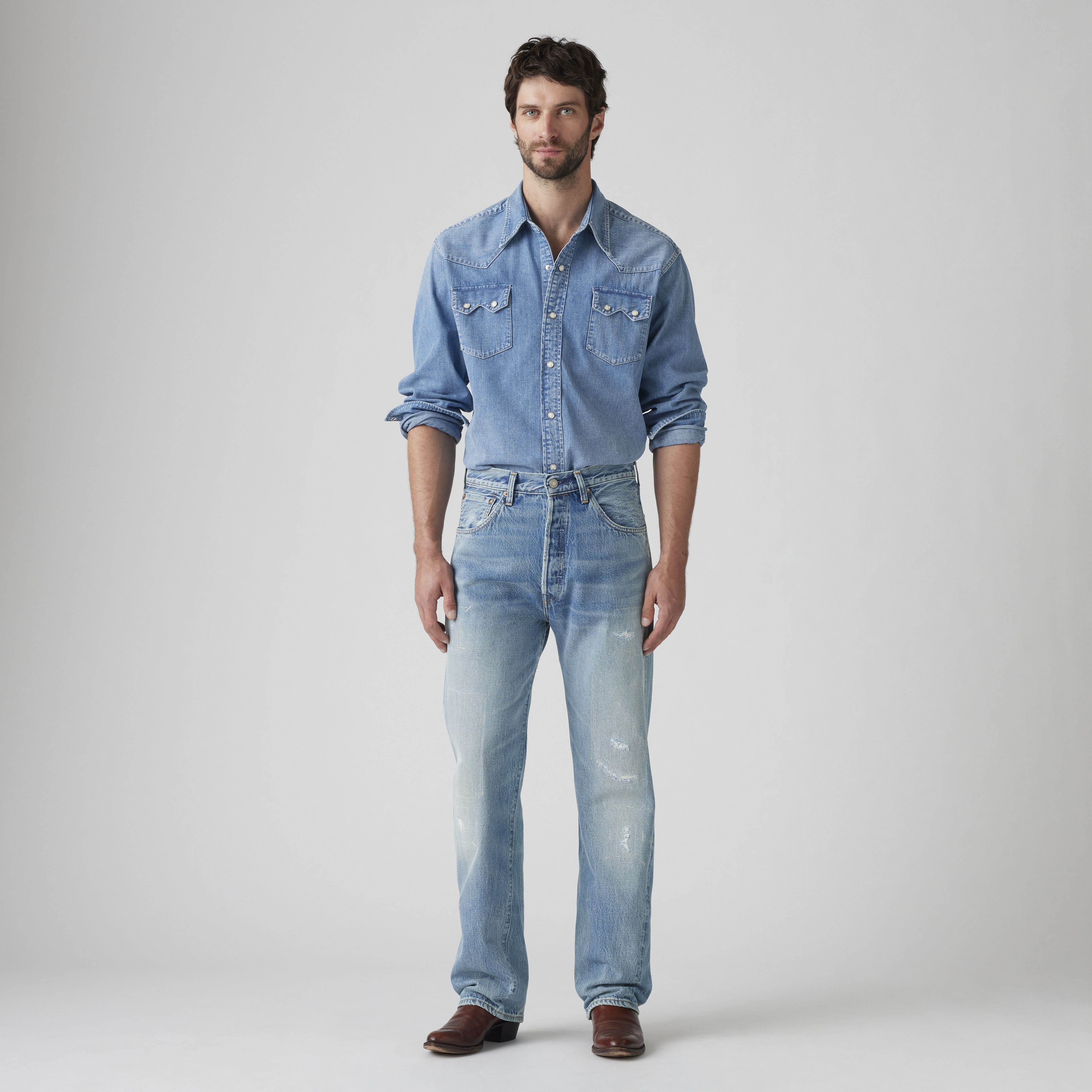 LEVI’S / 00's 501 denim pants 1955 501® Men's Jeans - Medium Wash | Levi's® US