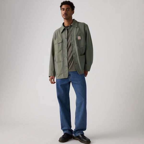 568™ Loose Straight Carpenter Men's Jeans — Safe In Charm - Medium Wash - Non-Stretch