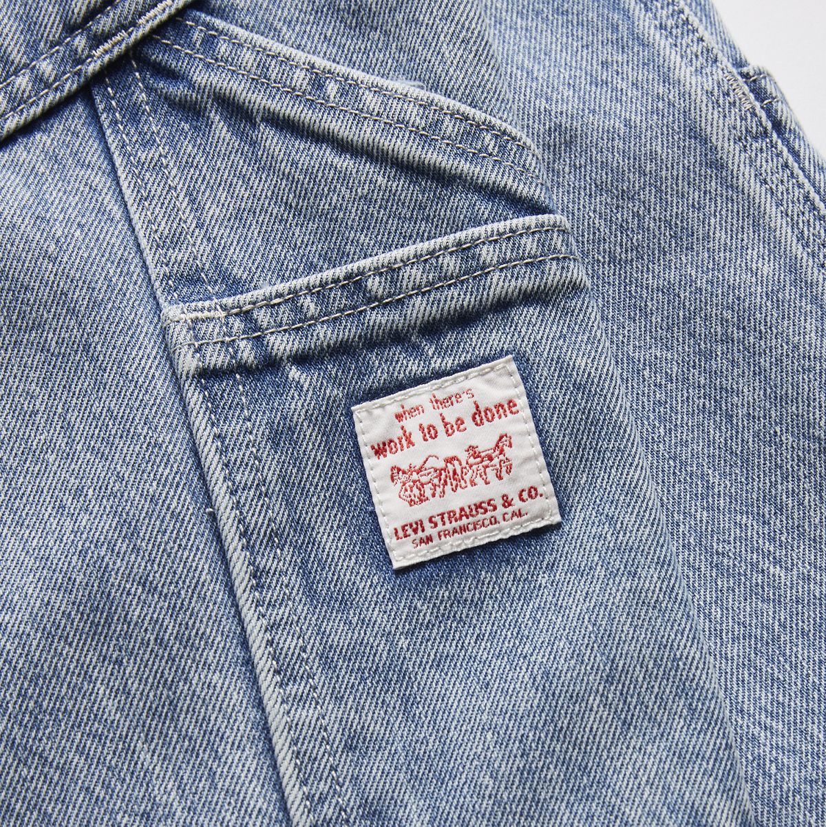 568™ Loose Straight Carpenter Men's Jeans — Put In Work - Medium Wash