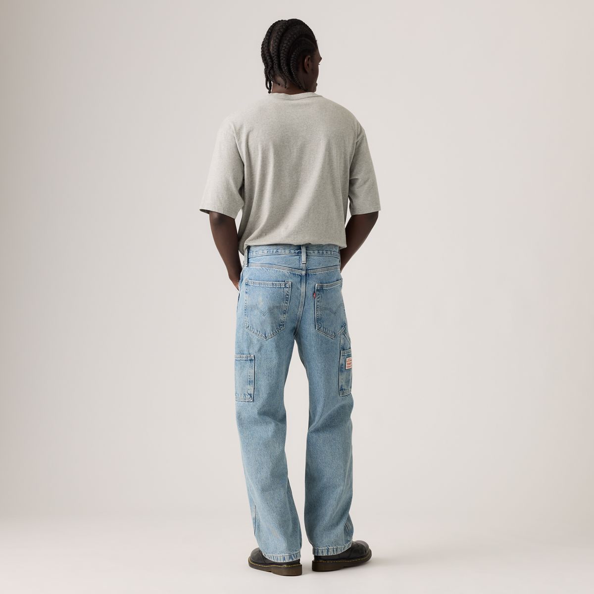 568™ Loose Straight Carpenter Men's Jeans — Put In Work - Medium Wash