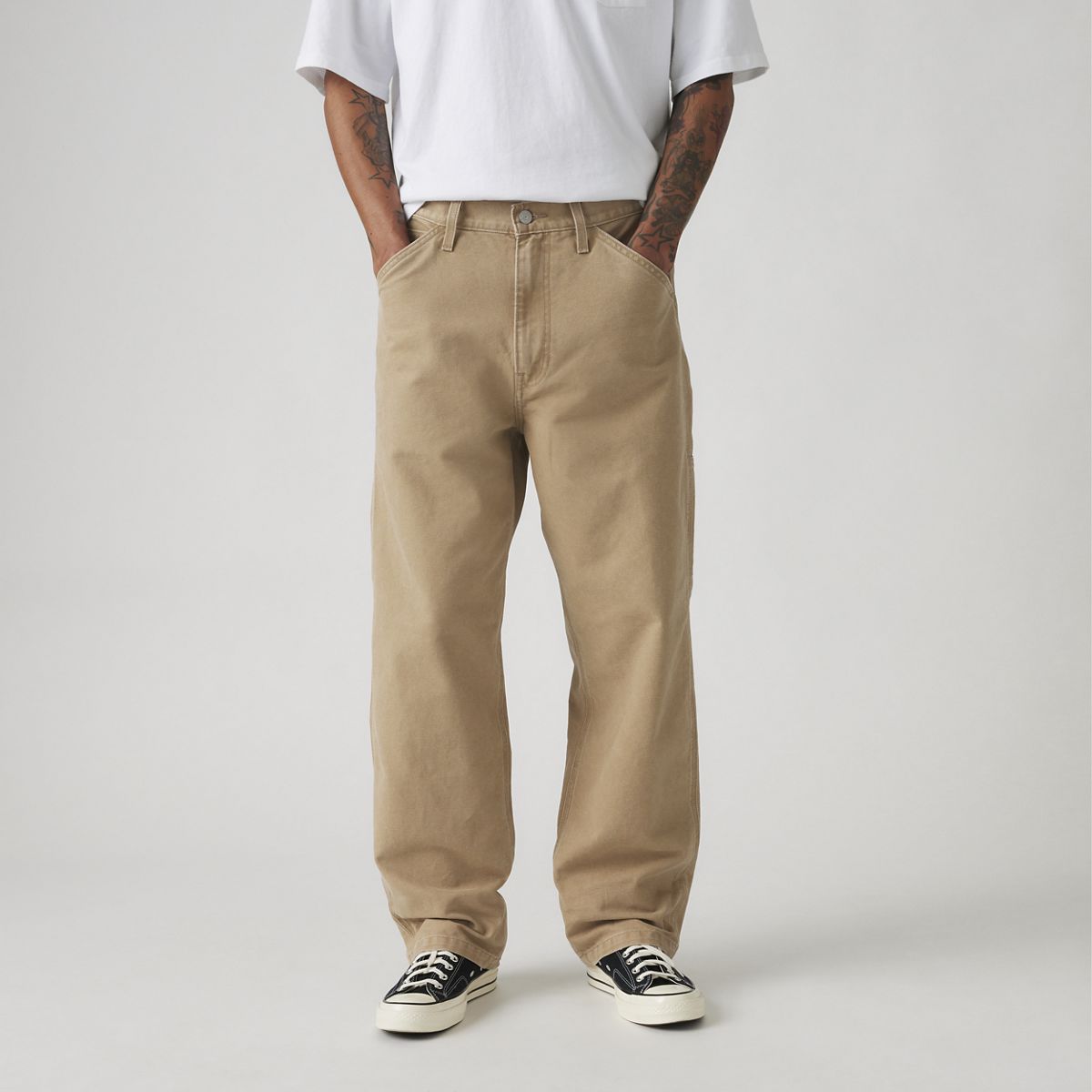 568™ Loose Straight Carpenter Men's Jeans — Tiger's Eye - Brown