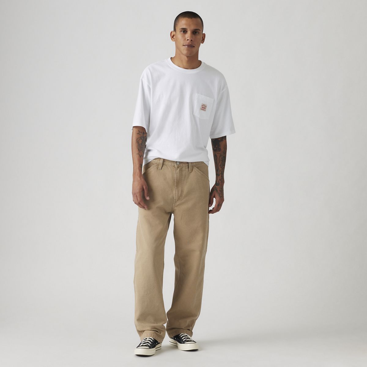 568™ Loose Straight Carpenter Men's Jeans — Tiger's Eye - Brown