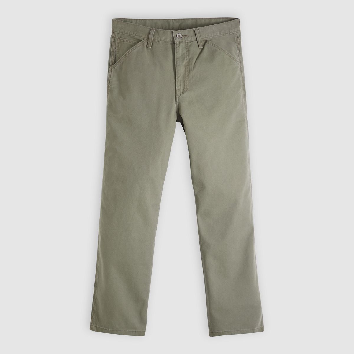 568™ Loose Straight Carpenter Men's Jeans — Dried Oregano Lightweight Canvas - Green