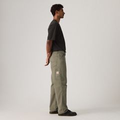 568™ Loose Straight Carpenter Men's Jeans — Dried Oregano Lightweight Canvas - Green 5