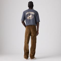 568™ Loose Straight Corduroy Carpenter Men's Jeans — Desert Palm - Brown 3