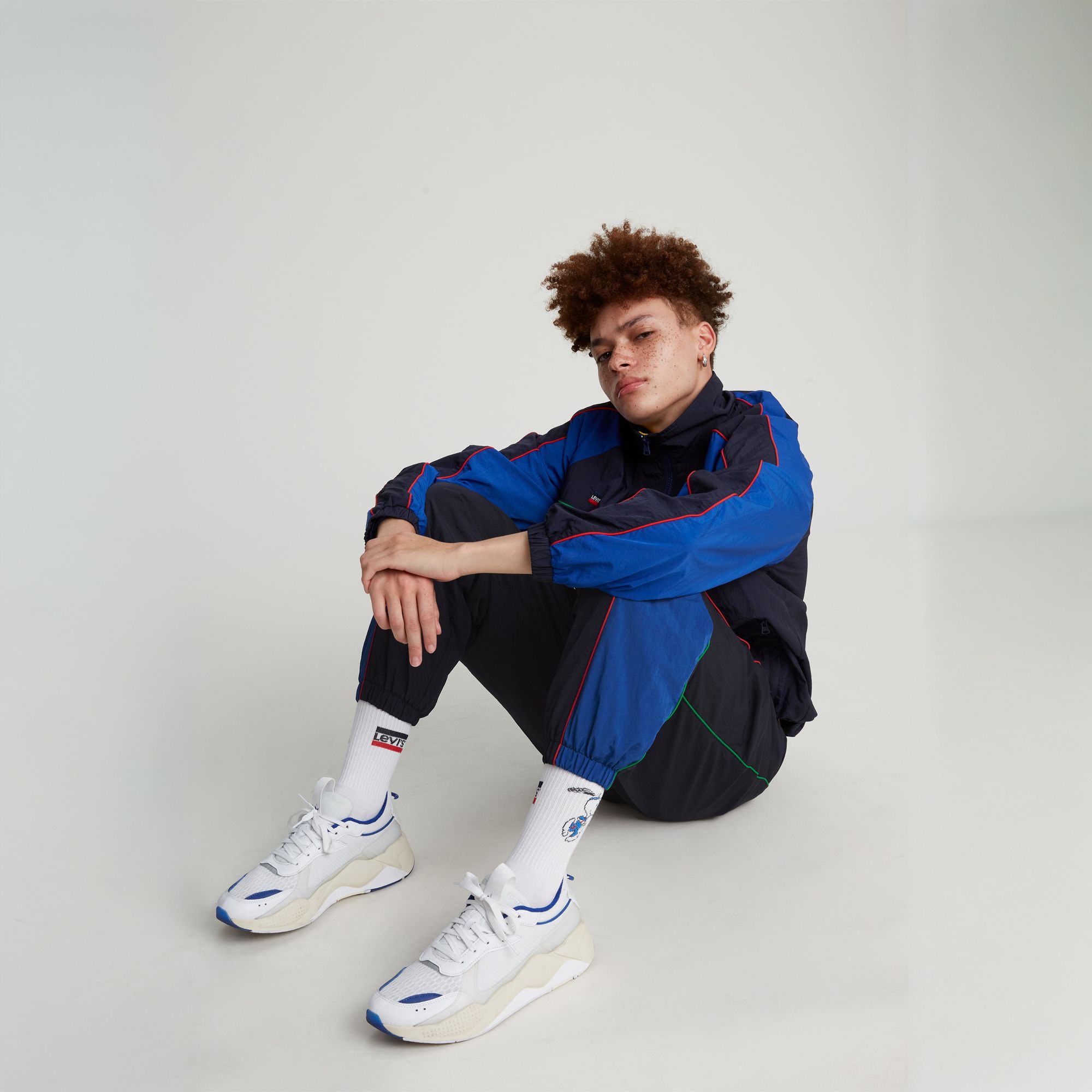 Levi's® x Peanuts Miles Colorblock Track Pants 1