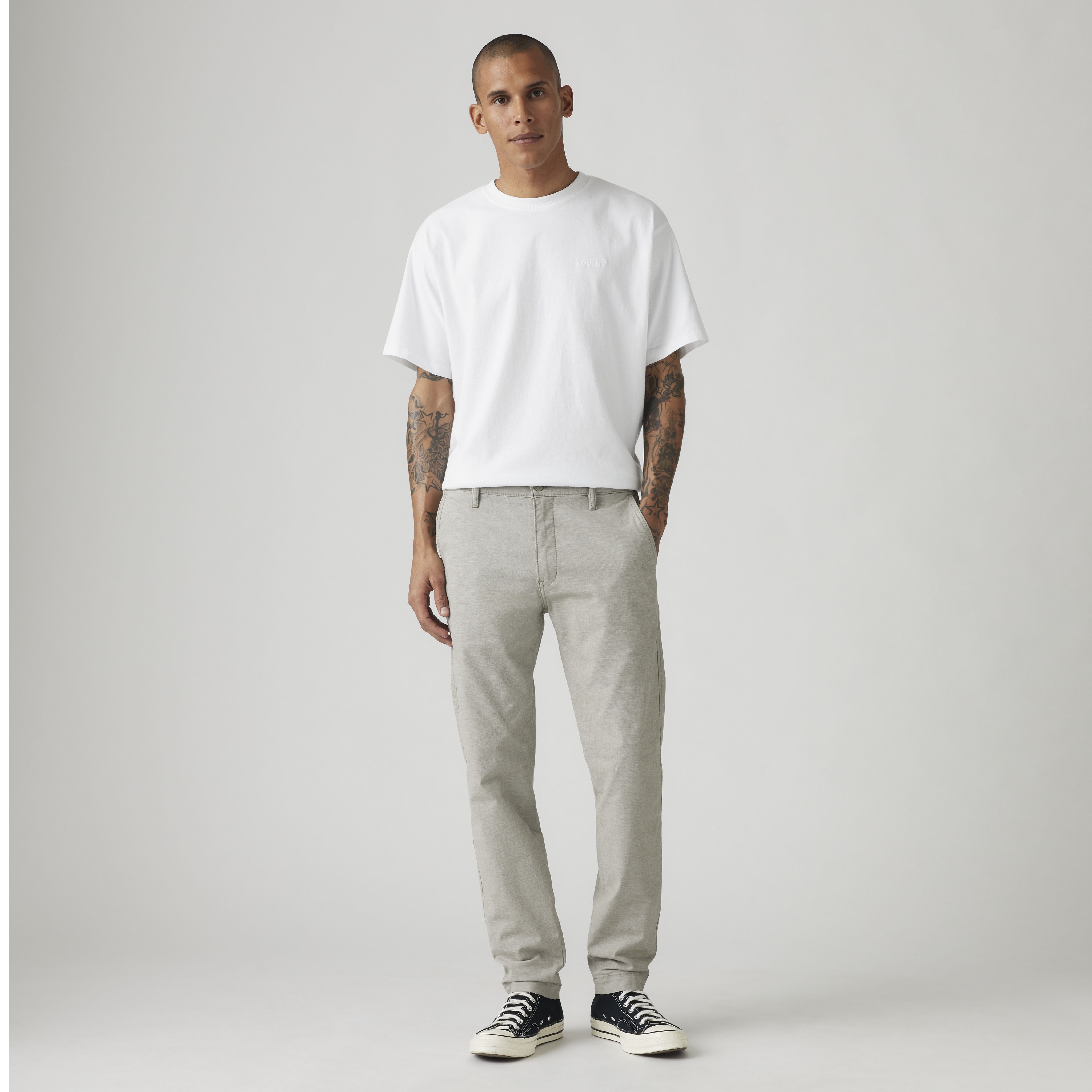 Xx Chino Standard Taper Fit Men's Pants - Green | Levi's® US