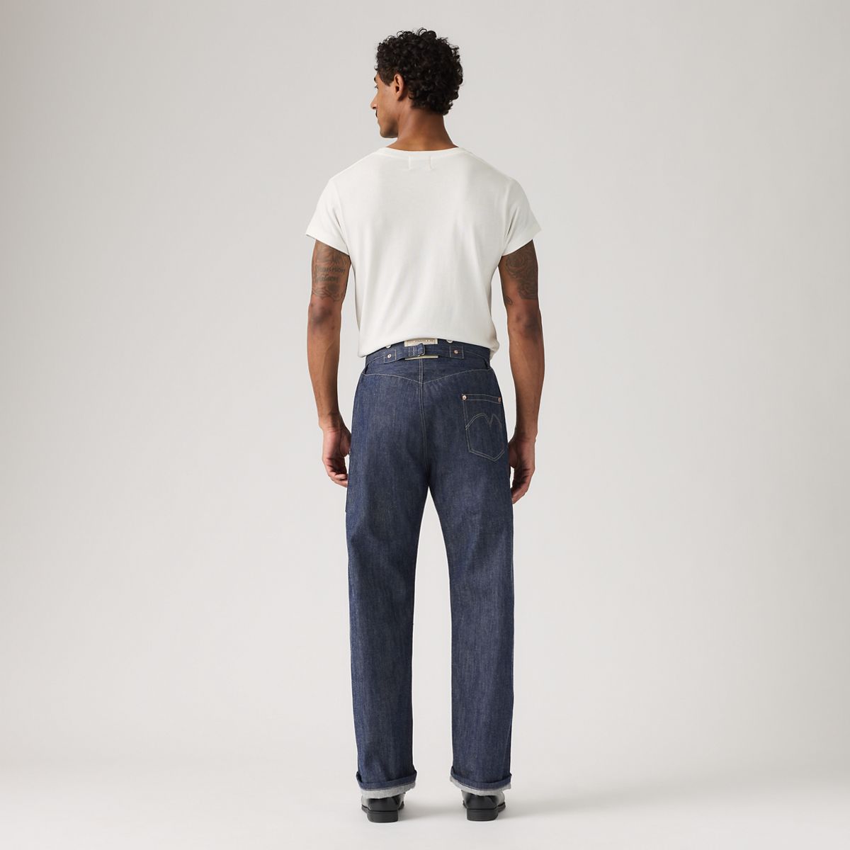 Levi's® Vintage Clothing 1870's Nevada Overalls — Rigid BTM - Blue