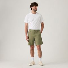 XX Chino Authentic Relaxed Seersucker 8" Men's Shorts — Deep Lichen Green - Green 5