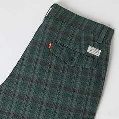 XX Chino Authentic Relaxed Seersucker 8" Men's Shorts — Wyatt Plaid Vintage Teal - Multi-Color 7