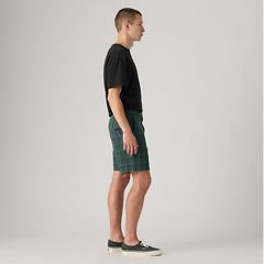 XX Chino Authentic Relaxed Seersucker 8" Men's Shorts — Wyatt Plaid Vintage Teal - Multi-Color 4