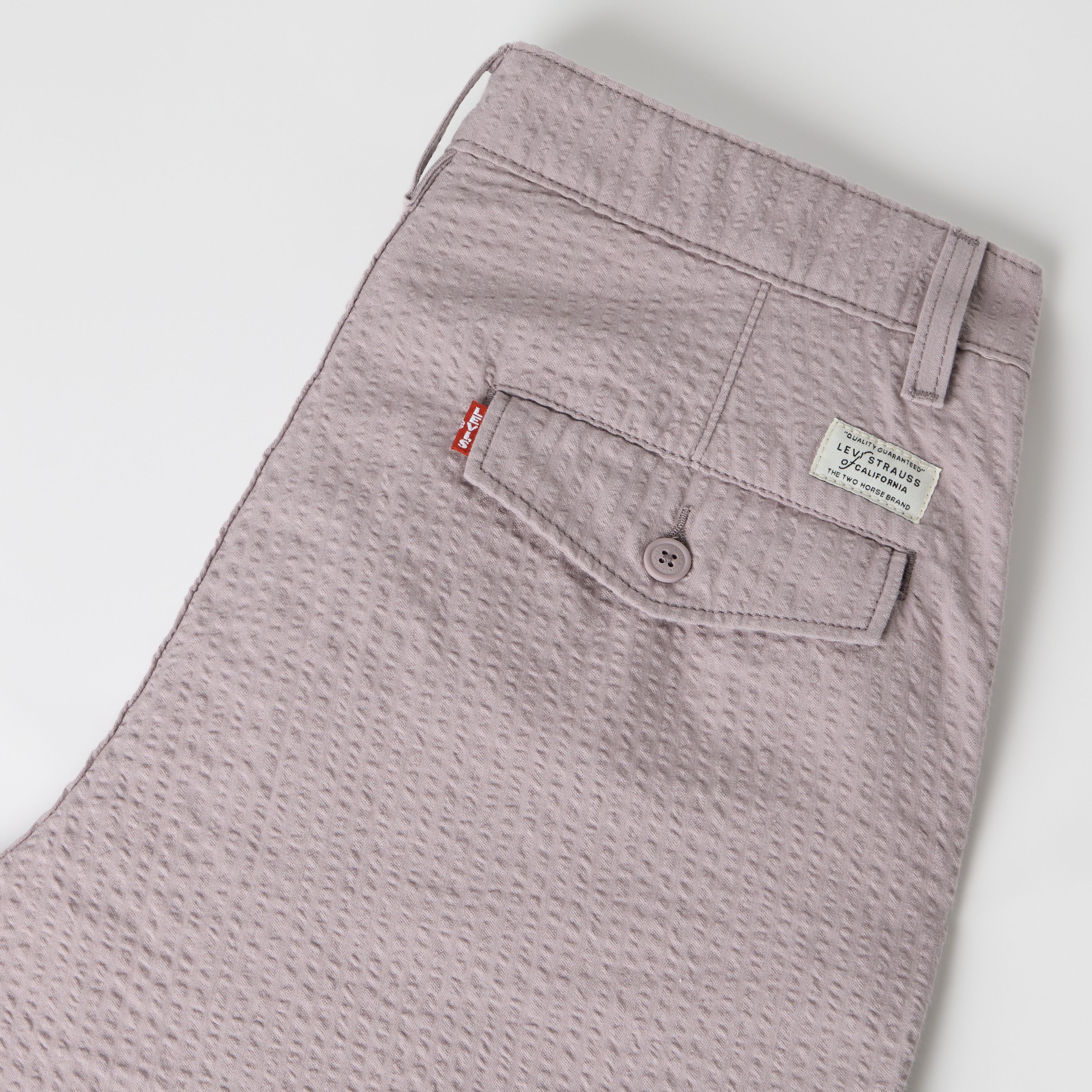 XX Chino Authentic Relaxed Seersucker 8" Men's Shorts 7