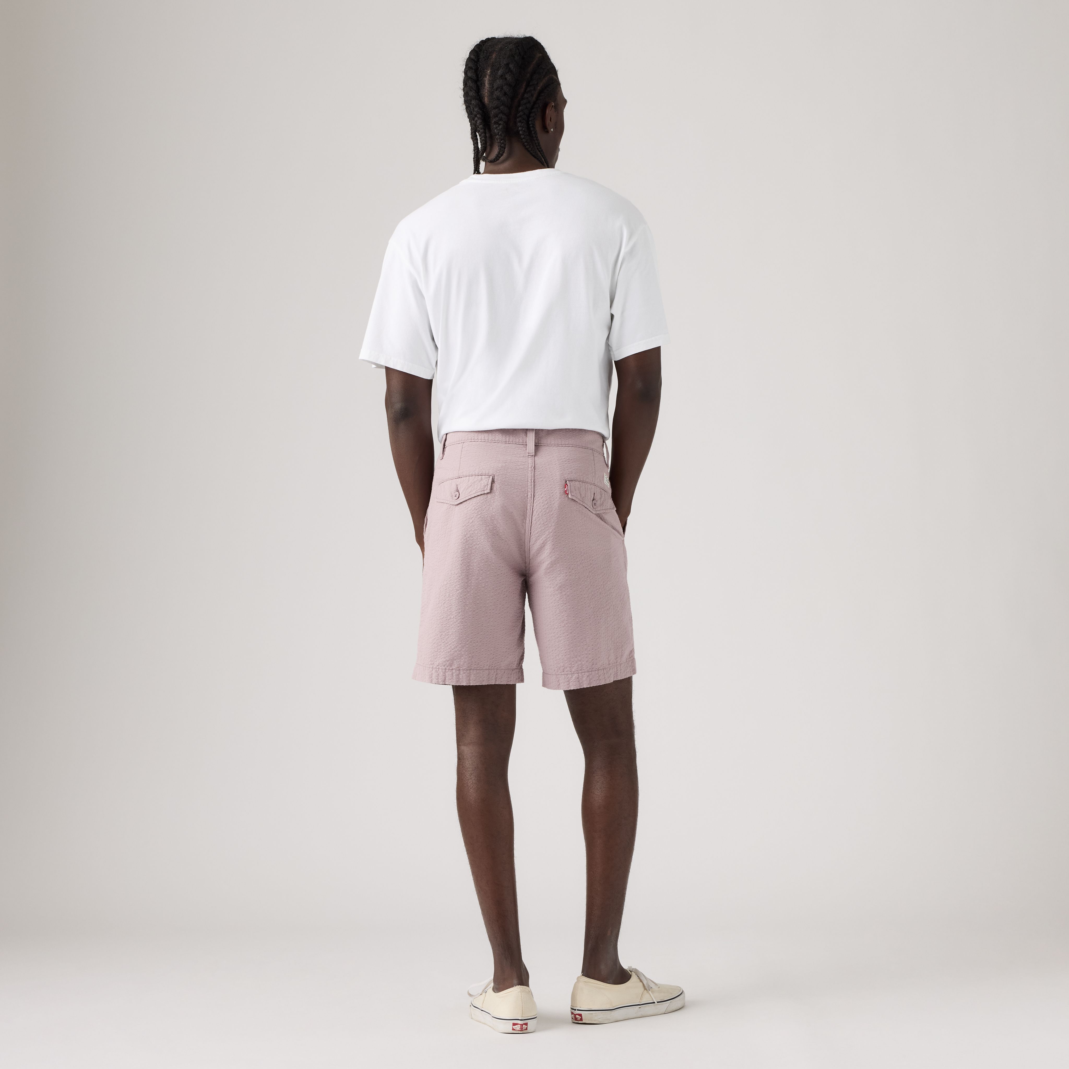 XX Chino Authentic Relaxed Seersucker 8" Men's Shorts 3