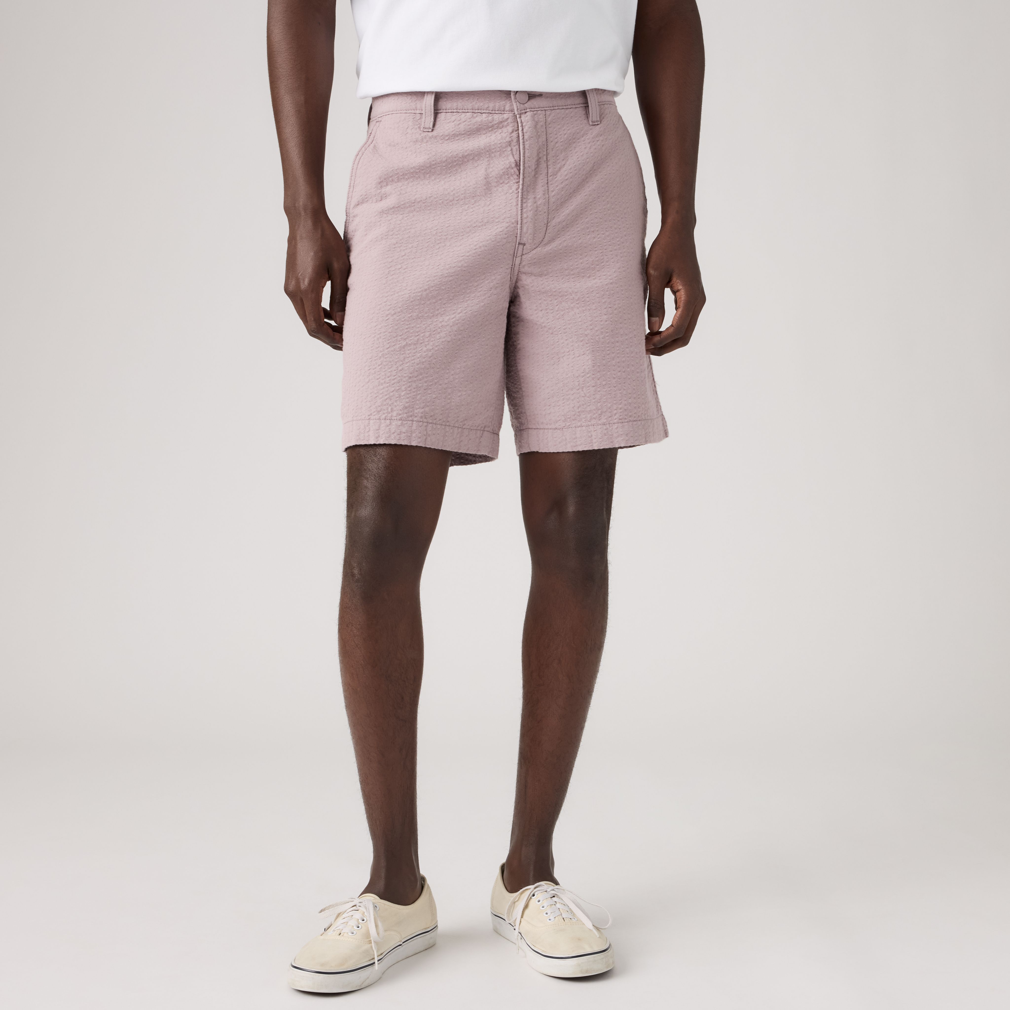 XX Chino Authentic Relaxed Seersucker 8" Men's Shorts 2