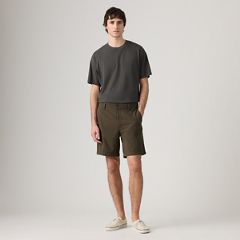 XX Chino Authentic Relaxed Seersucker 8" Men's Shorts — Coffee - Brown 5