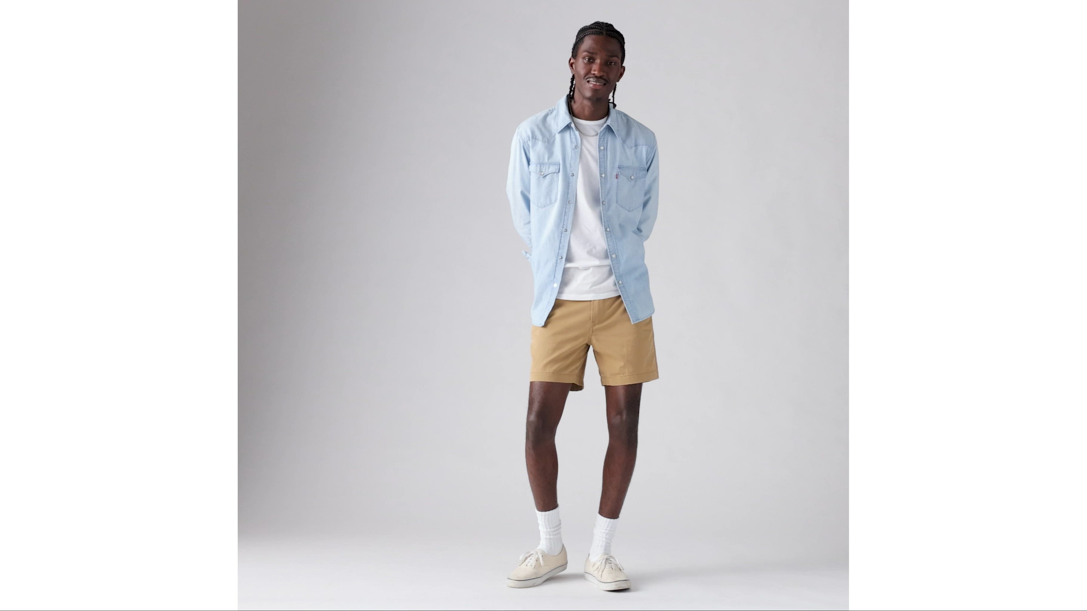 XX Chino Authentic Relaxed Fit Lightweight Twill Men's Shorts 1